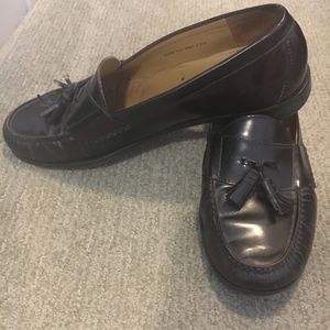 Cole Haan Tassel Loafers Brown (Burgundy) Sz 14